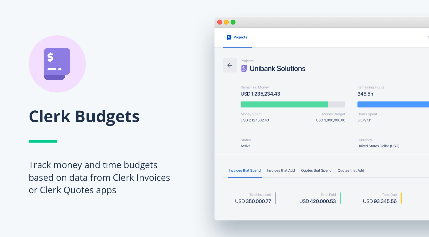 Clerk Budgets for Jira — Money and Time Budget Tracking – Invoicing ...